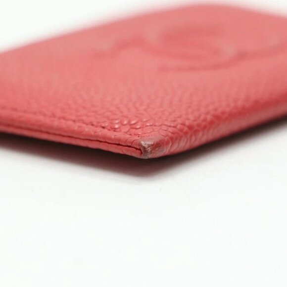 Chanel Caviar Timeless CC Card Holder Red - Picture 9 of 15
